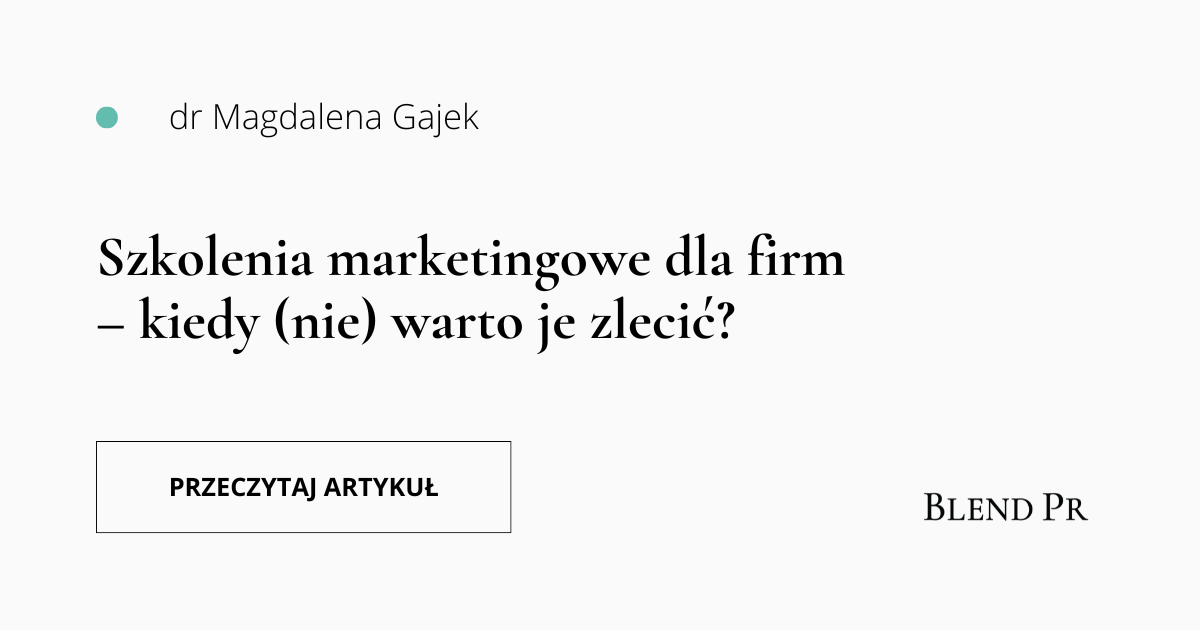 szkolenia marketingowe dla firm