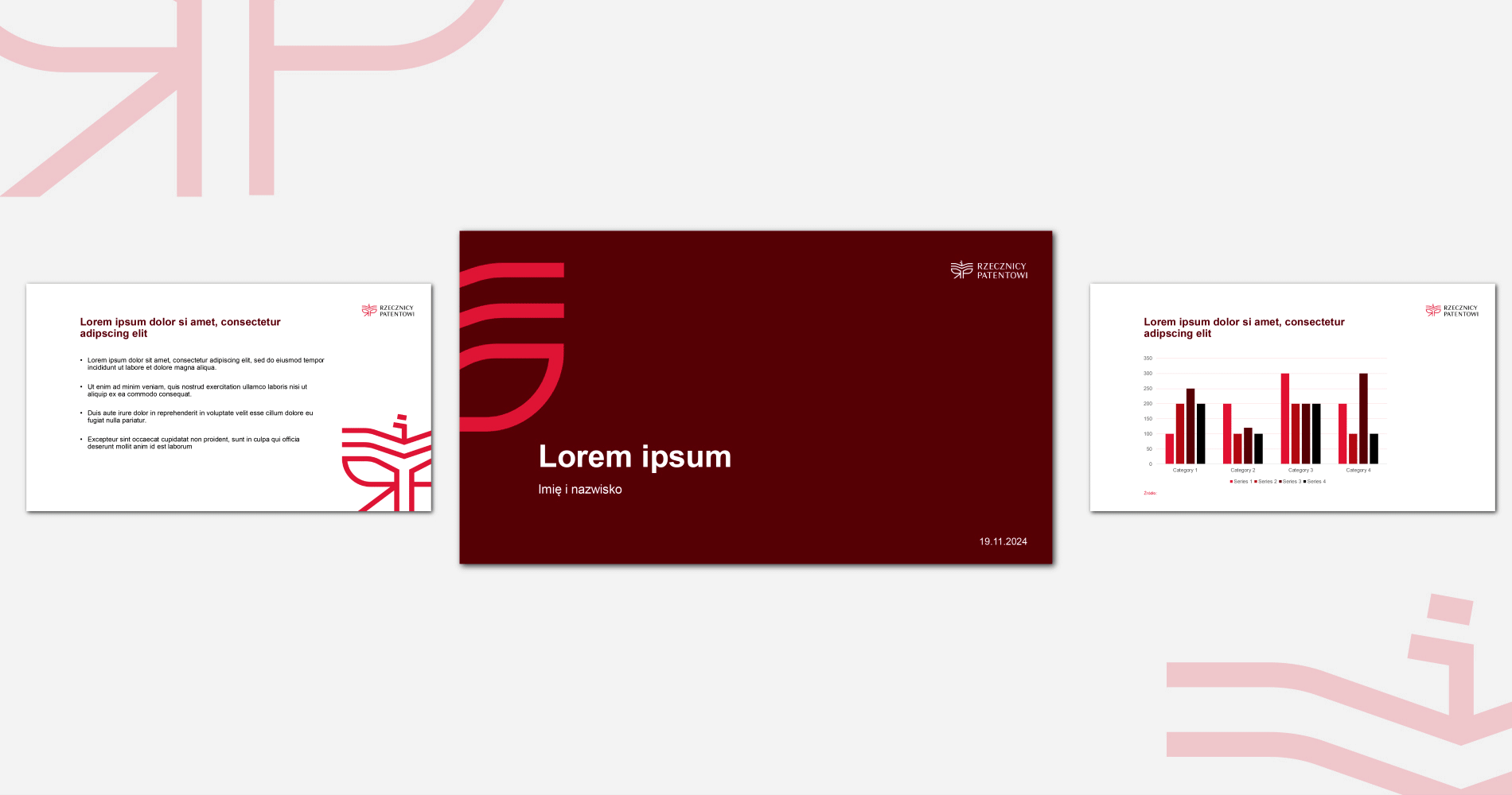 animacja ze wzorem prezentacji Polskiej Izby Rzeczników Patentowych